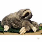 Doux paresseux en peluche, parfait pour les câlins d'enfants