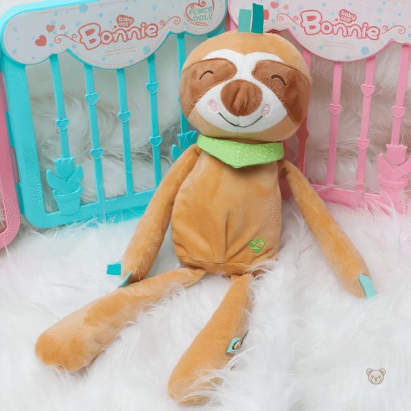 Peluche paresseux lumineuse pour moments de détente
