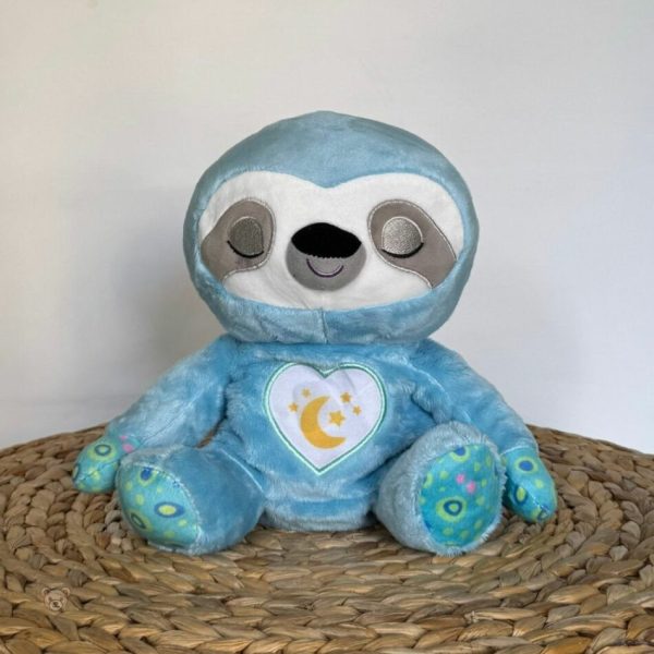 Peluche paresseux avec lumière douce pour un sommeil paisible