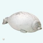Peluche phoque douce et moelleuse pour des câlins hivernaux