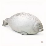 Oreiller phoque douillet, parfait pour les soirées d'hiver