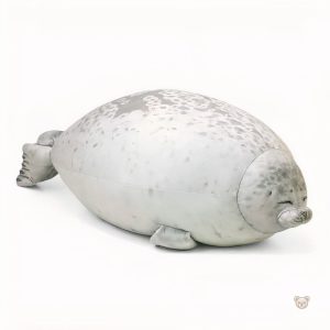 Oreiller phoque douillet, parfait pour les soirées d'hiver