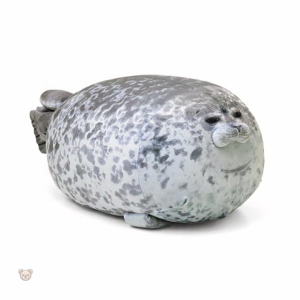Peluche câline en forme de phoque, idéale pour se réchauffer