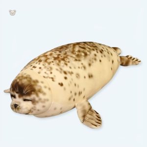 Peluche phoque XXL douce et réaliste pour l’hiver