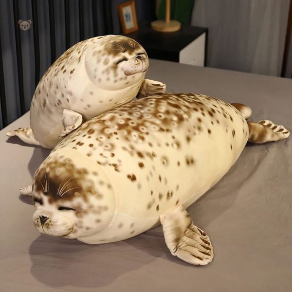 Peluche phoque confortable et accueillante pour les câlins