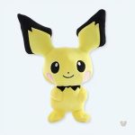 Peluche Pichu jaune douce idéale pour câlins d'enfants