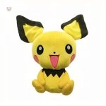 Peluche Pokémon Pichu, mignon et réconfortant