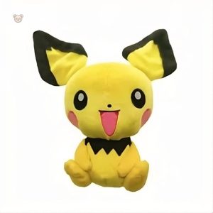 Peluche Pokémon Pichu, mignon et réconfortant