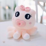 Peluche pieuvre câline inspirée de l'océan