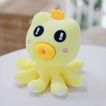 Jouet en coton pieuvre pour câlins d'enfants