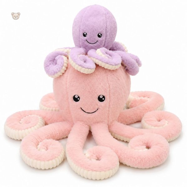 peluche-pieuvre-douce-multicolore-enfant-calin-ocean-1 Peluche pieuvre douce multicolore pour enfants