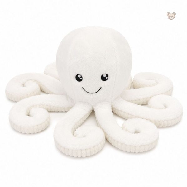 Peluche océan câlin, design pieuvre colorée