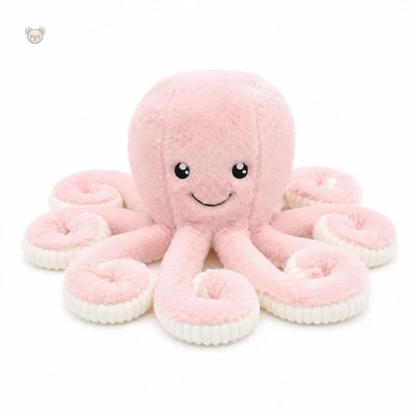 Câlin océan : peluche pieuvre douce pour petits