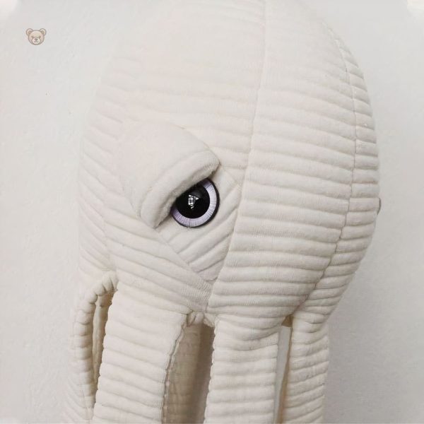 Peluche marine en forme de pieuvre, décoration douce