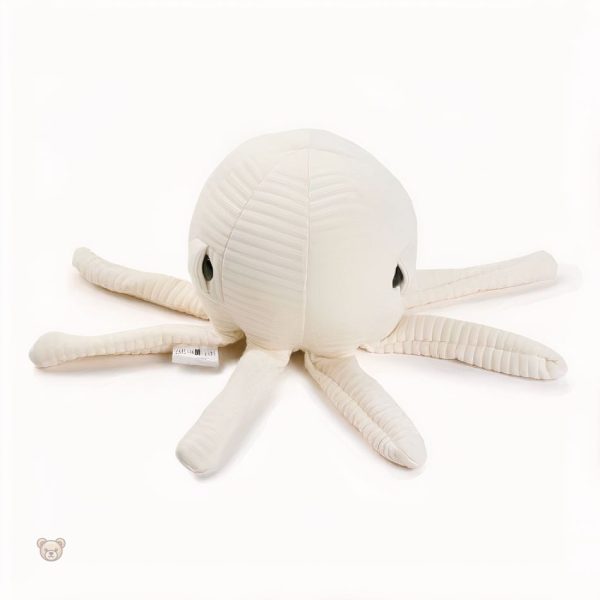Câlin pieuvre écru, parfait pour une décoration marine