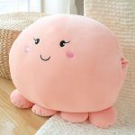 Peluche pieuvre design élégant pour enfants