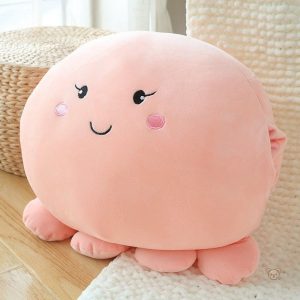 Peluche pieuvre design élégant pour enfants