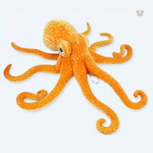 Peluche pieuvre géante douce pour câlins d'enfants
