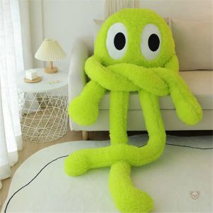 Géante peluche pieuvre douce pour moments de tendresse