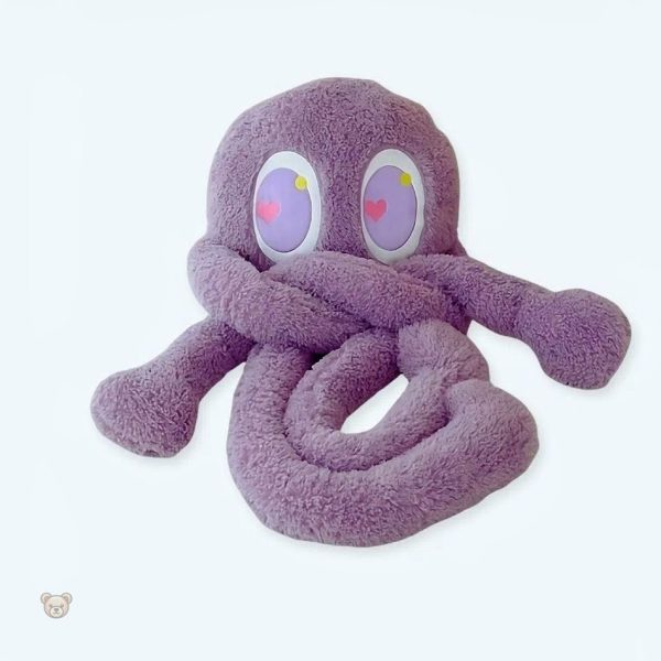 peluche-pieuvre-geante-violette-douce-caline-enfant-1 Peluche géante violette douce pour câlins d'enfant