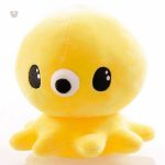 Doudou pieuvre kawaii pour câlins dans la chambre d'enfant