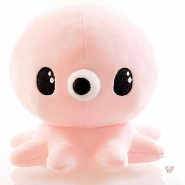 Peluche kawaii pieuvre, douce et réconfortante pour l'hiver