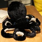 Peluche pieuvre douce et colorée pour les tout-petits