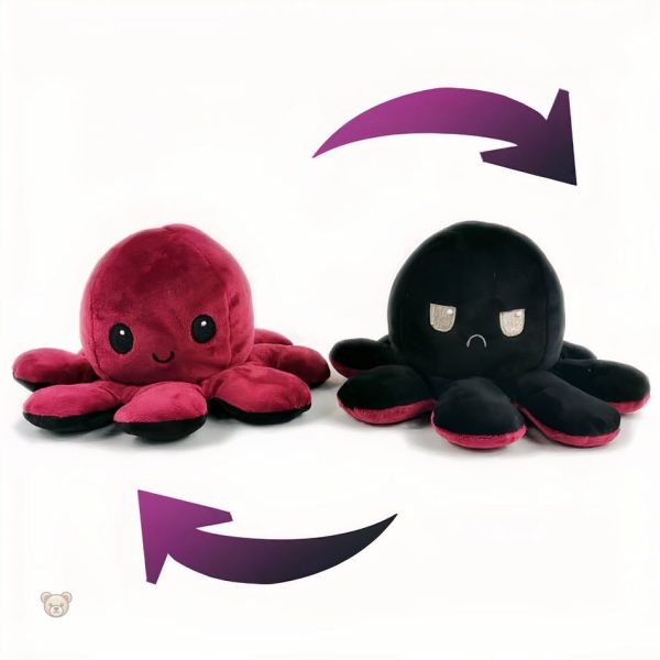 Peluche douce en forme de pieuvre pour le jeu