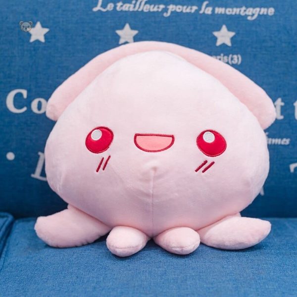 Peluche pieuvre mignonne et colorée pour décoration intérieure