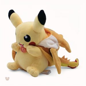 Peluche Pikachu, version Dracaufeu, parfaite pour les jeux d'enfants