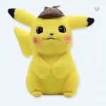 Peluche Pikachu détective jaune douce pour enfants