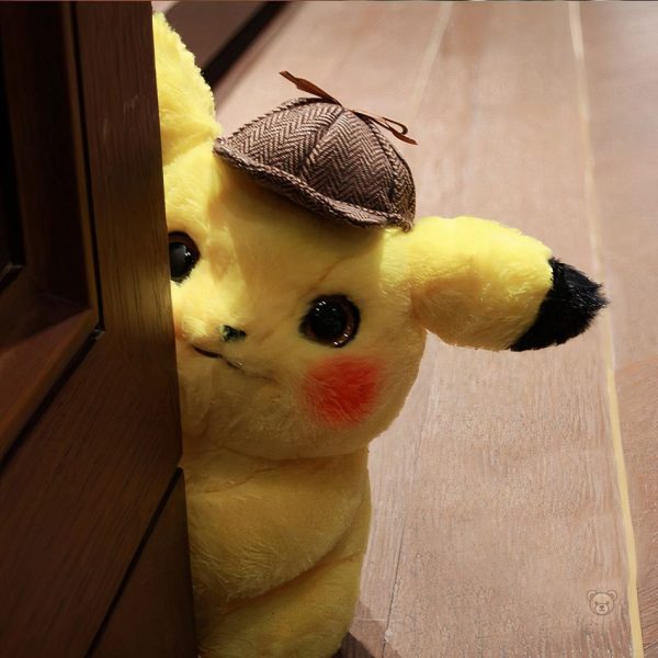 Peluche enfant Pikachu, douce et accueillante