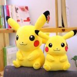 Pikachu géant, peluche douce et lumineuse