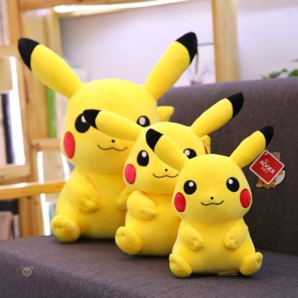 Peluche Pikachu géante, compagnon joyeux et lumineux