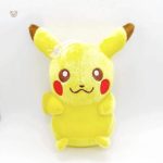Peluche jaune Pikachu 20 cm, compagnon idéal pour les petits