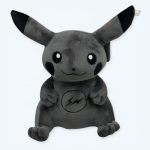 Peluche douce Pikachu noir pour enfants collection fan