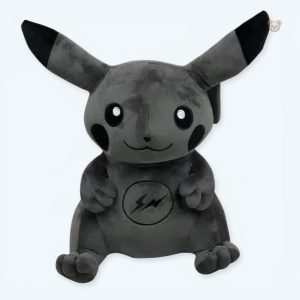 Peluche douce Pikachu noir pour enfants collection fan