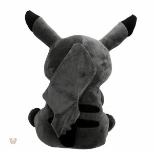 Pikachu noir en peluche pour les amateurs de Pokémon