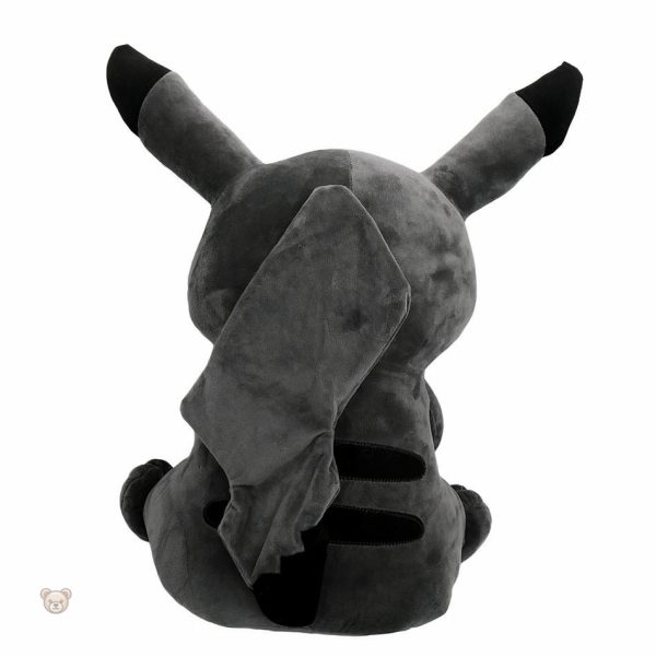 Pikachu noir en peluche pour les amateurs de Pokémon