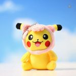 Porte-clés Pikachu en peluche pour les fans de Pokémon