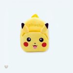 Peluche Pikachu sac à dos doux pour enfants, couleur jaune