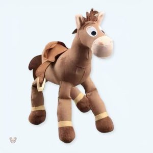 Peluche chien doux marron pour câlins d'enfants