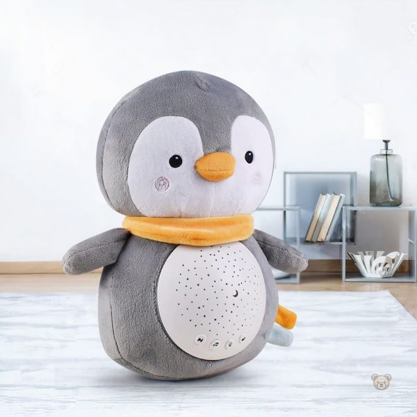Pingouin apaisant, compagnon doux pour les nuits d'hiver