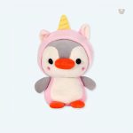 Peluche pingouin magique douce et câline