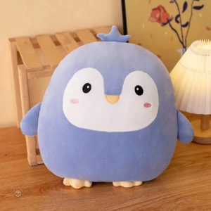 Peluche enfant pingouin douce pour réconfort et chaleur