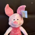 Peluche enfant Porcinet, rose et douce, idéale pour les câlins