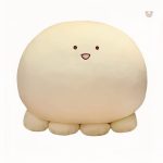 Peluche poulpe multicolore douce pour enfant