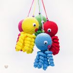 Poulpe tressé mignon en peluche pour un câlin réconfortant