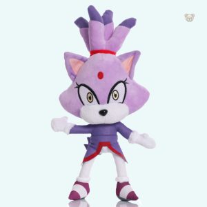Peluche princesse chat doux Sonic câlin pour enfants