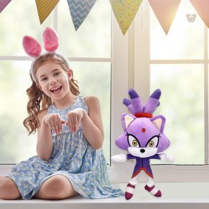 Peluche Blaze, princesse chat en peluche douce